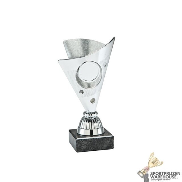 Goedkope bokaal met een Bronzen accent kleur