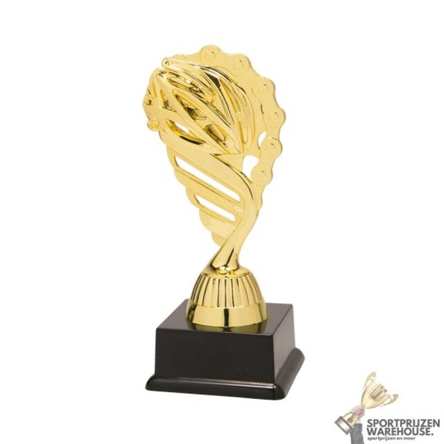 Wielren / fiets trofee - In het Goud of Antieklook