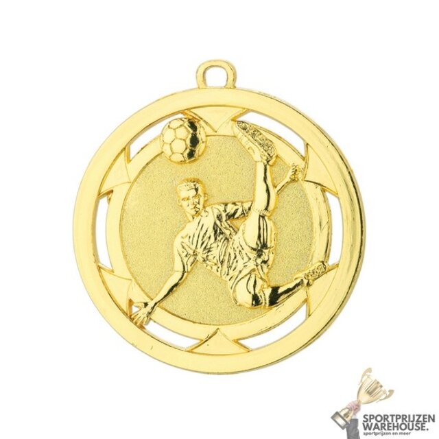 Medaille Voetbal omhaal