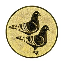 Vogels 2 Duiven afbeelding voor in Sportprijzen - A1.174