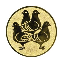 Vogels 4 Duiven afbeelding voor in Sportprijzen - A1.176