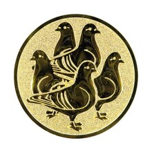 Vogels 5 Duiven afbeelding voor in Sportprijzen - A1.177