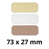 Graveerplaatje Groot metaal voor Sportprijzen