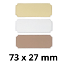 Graveerplaatje Groot metaal voor Sportprijzen - G54