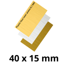 Graveerplaatje extra klein voor Sportprijzen - G70