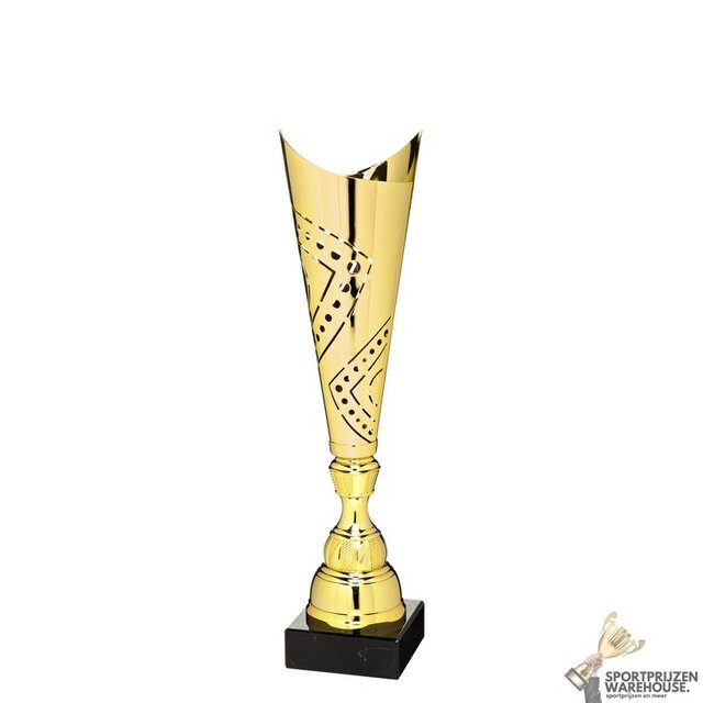 Grote zilveren trofee