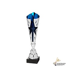 Mooie bokaal met een Blauwe accent kleur - X321