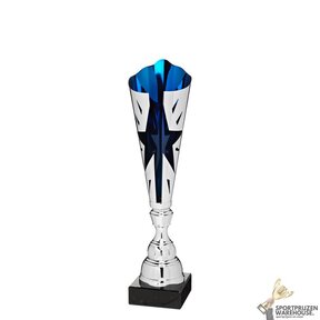 Mooie bokaal met een Blauwe accent kleur - X321