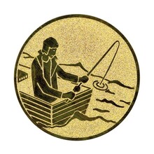 Vissen boot afbeelding voor in Sportprijzen - A1.060