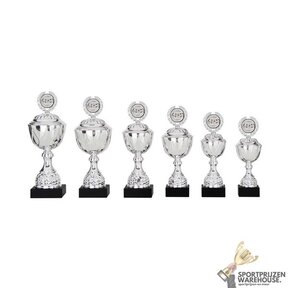 Zilveren beker met groot topstuk - AK5090