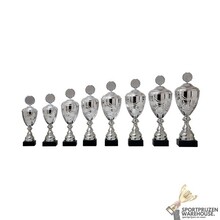 Zilveren bokaal met gravering - AK5160