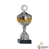 Leuke beker met goud accent