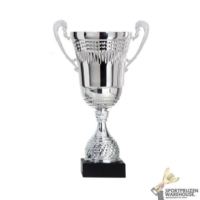 Zilveren trofee met gratis gravering