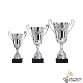 Zilveren trofee met gratis gravering - AK5390