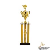 Gouden wisselbokaal luxe