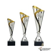 Leuke beker met goud accent