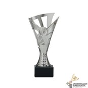 Trofee met goud, zilver of bronzen accent