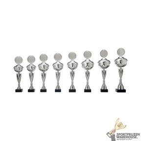 Mooie slanke bokaal met zilver - AK5820