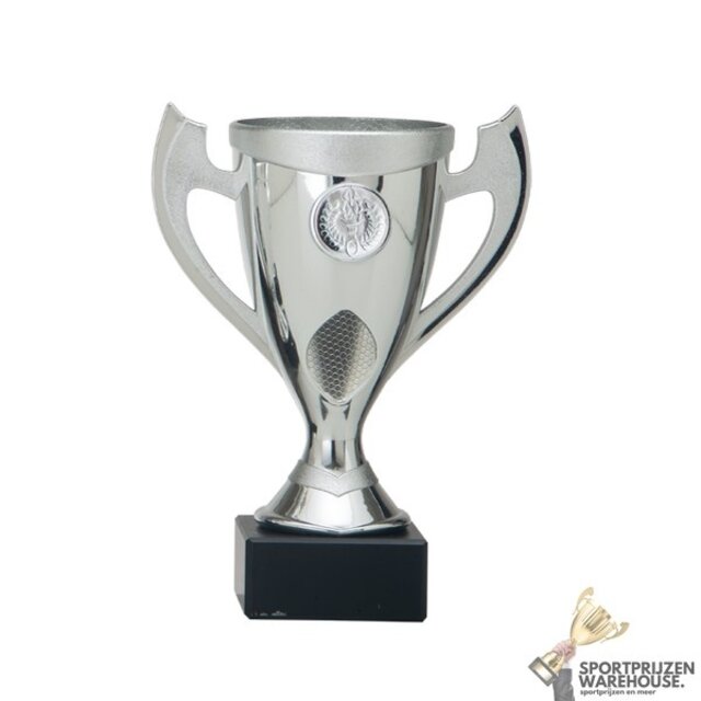 Leuke zilveren bokaal Leuke zilveren bokaal