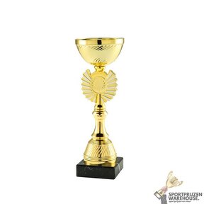 Leuke sportprijs met een Gouden kleur in verschillende hoogtes - ET.460-Goud