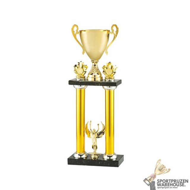 Luxe gouden wisselbokaal