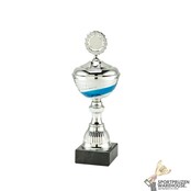 Unieke bokaal met een Zilveren accent kleur