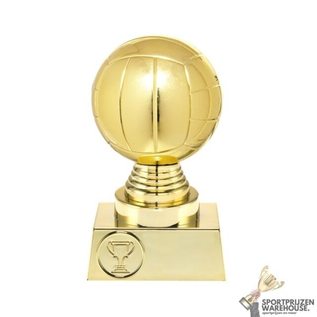Volleybal trofee met opties