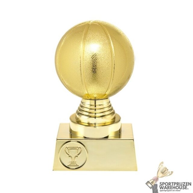 Basketbal trofee met opties
