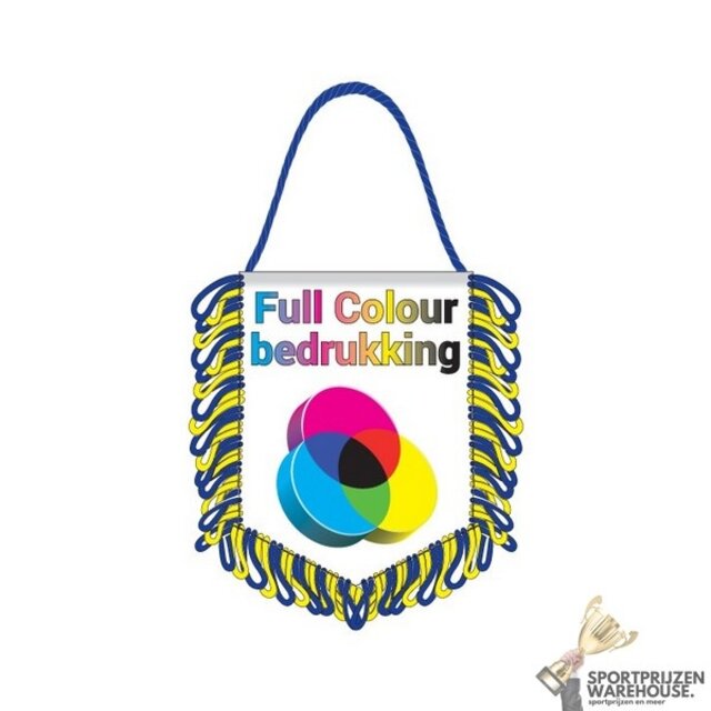 Banier 10x13,5 cm - Full colour