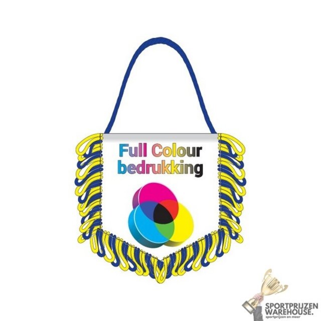 Banier 9,7x10 cm - Full colour Banier 9,7x10 cm - Full colour