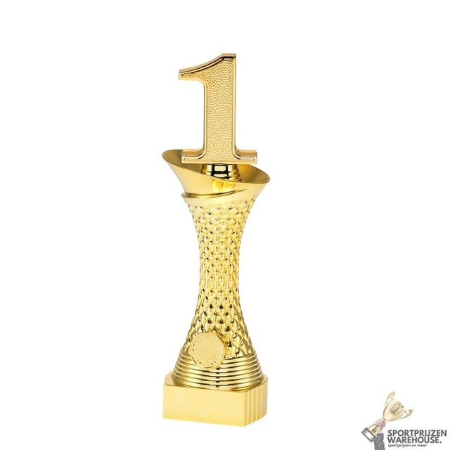 Unieke Nummer 1 trofee Unieke Nummer 1 trofee