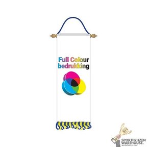 Rechtvaan 12x32 cm - Full colour