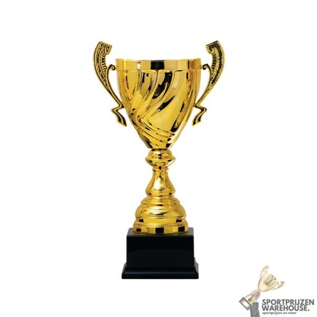 Leuke beker met een Goud accent