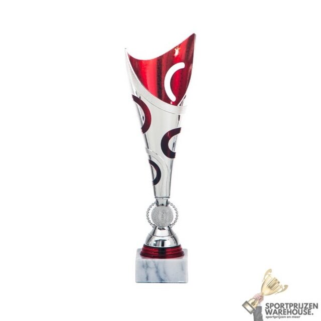 Mooie beker met een Rood Accent