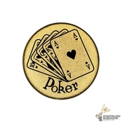Poker afslag - Sticker