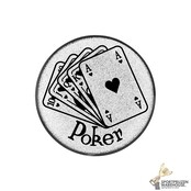 Poker afslag - Sticker