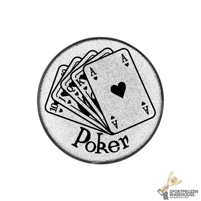 Poker afslag - Sticker