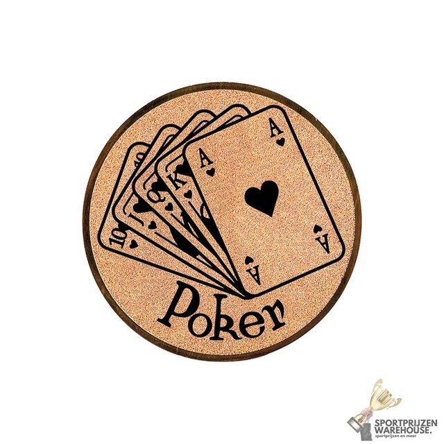 Poker afslag - Sticker