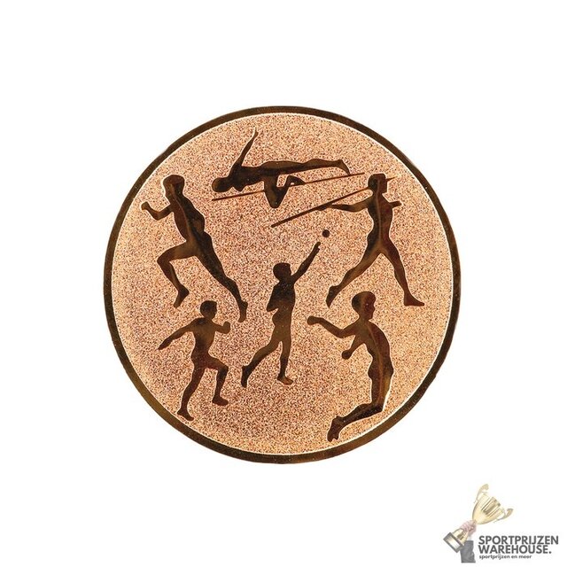 Atletiek afslag - Sticker