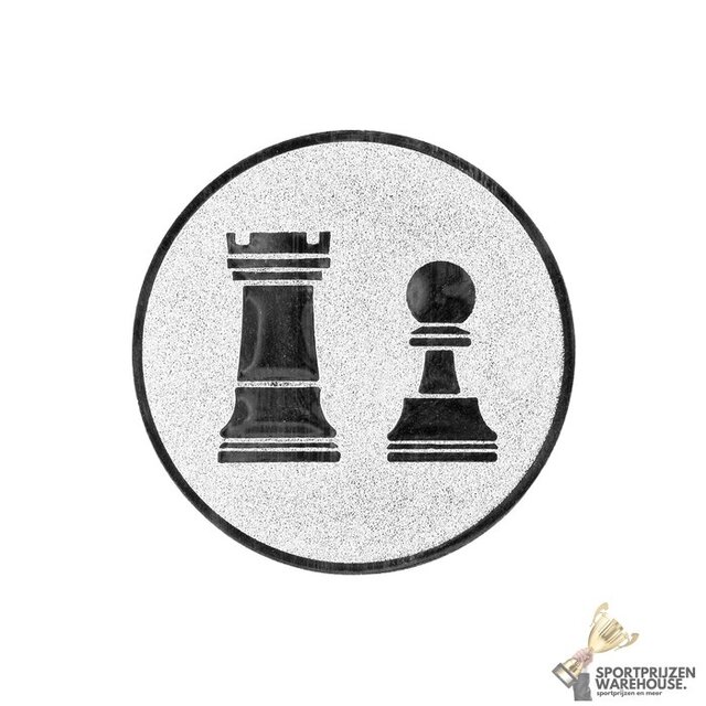 Schaken afslag - Sticker