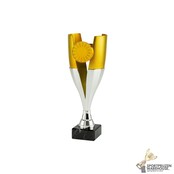 Luxe bokaal van kunststof in 3 kleuren - ET.466