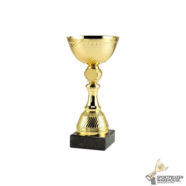 Mooie beker van goud in 6 hoogtes - ET.472
