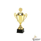 Luxe metalen trofee van goud - in 6 hoogtes - LT.089