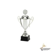 Luxe metalen trofee van zilver - in 6 hoogtes - LT.089 Luxe metalen trofee van zilver - in 6 hoogtes - LT.089
