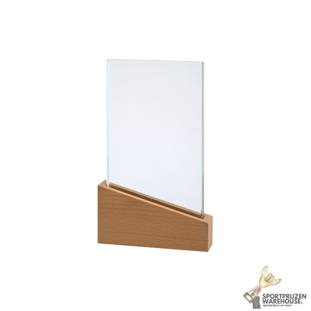 Award van glas en hout - W811