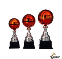 Basketbal award in 3 hoogtes