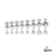 Zilveren beker serie in 8 maten