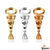 Voordelige wisseltrofee in 3 kleuren