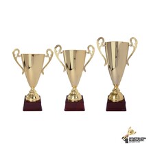 Luxe wisselbokaal van goud