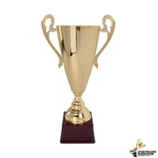 Luxe wisselbokaal van goud